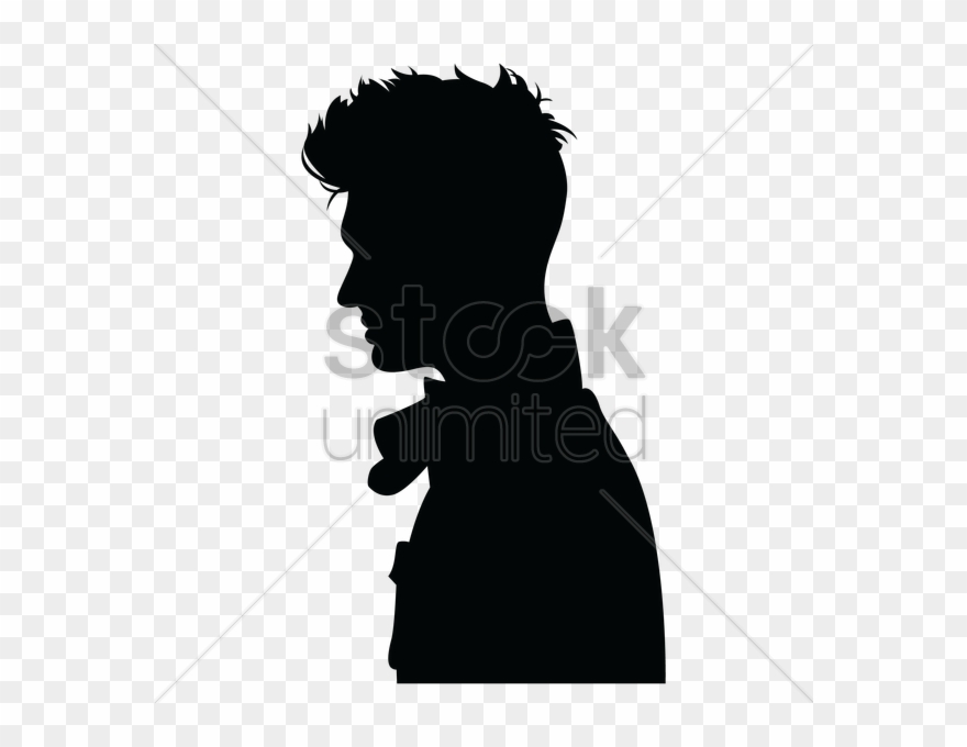 Download Man Side Silhouette Clipart Silhouette Clip Art - Silhouette