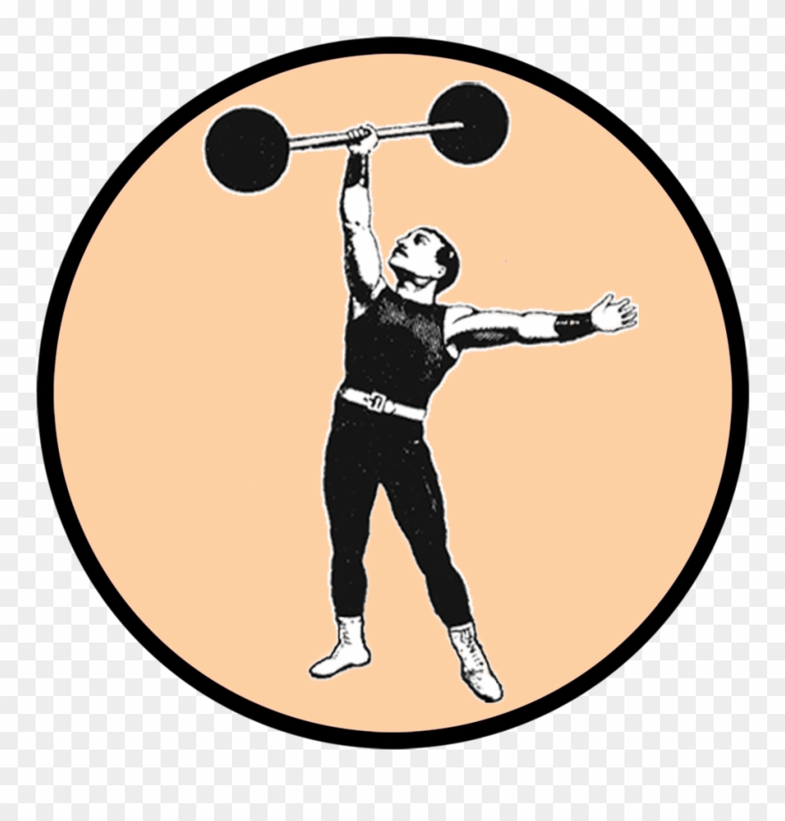 Aerial Routine - Circus Strong Man Clipart