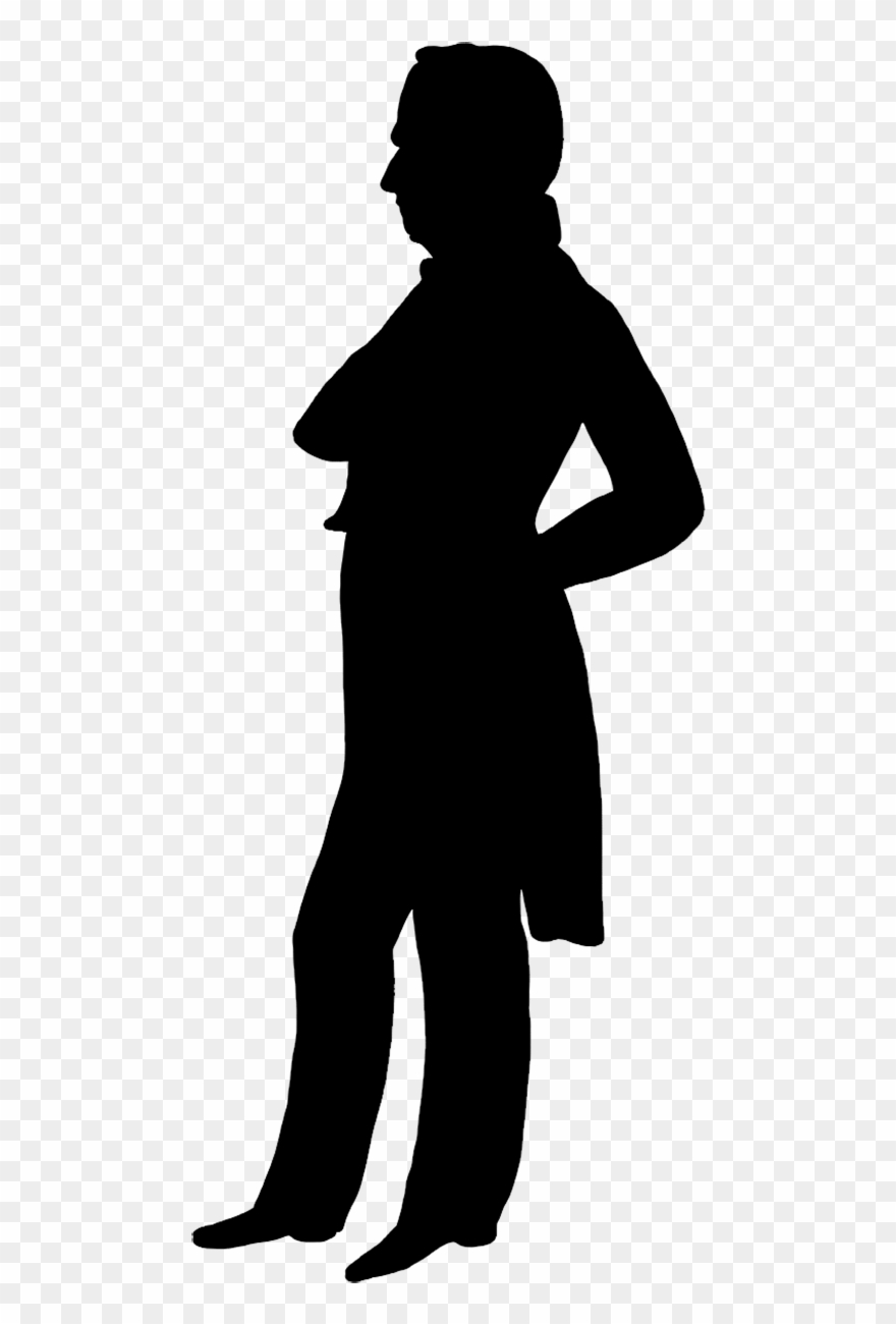 Victorian Silhouette - Victorian Man Silhouette Clipart