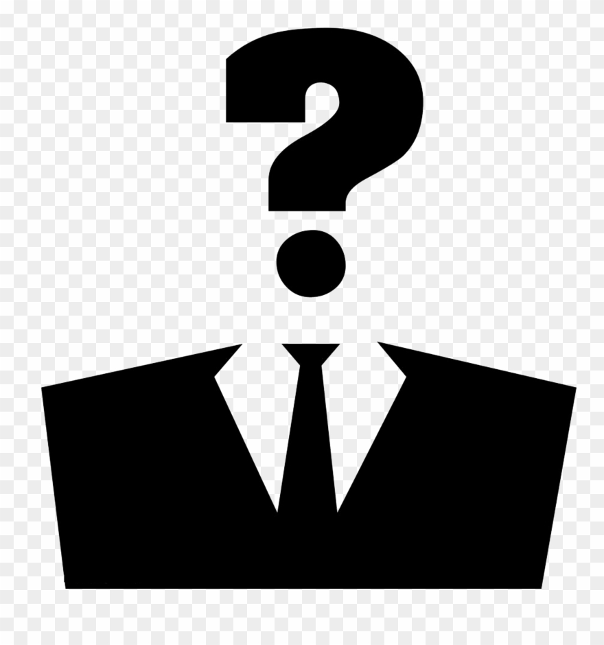 Jpg Library Download Anonymous Transparent Suit - 問號 頭像 Clipart