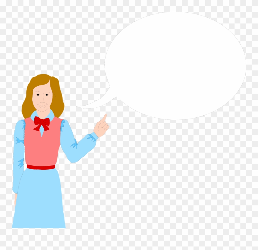 Cartoon Free Stock Photo Illustration Of A - Talking Bubble Clipart