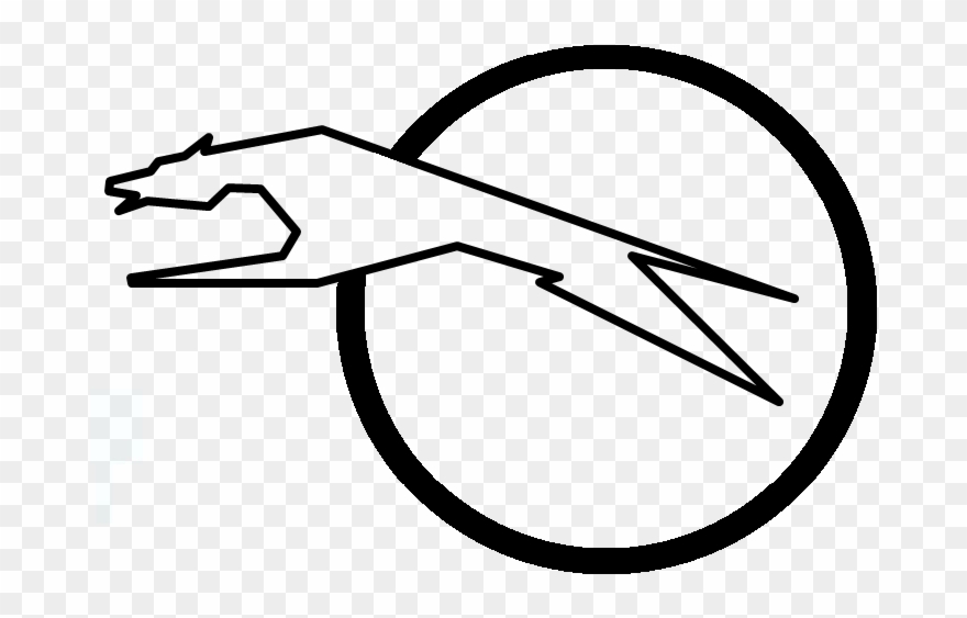 Geschwaderwappen Spain He 112 - Line Art Clipart