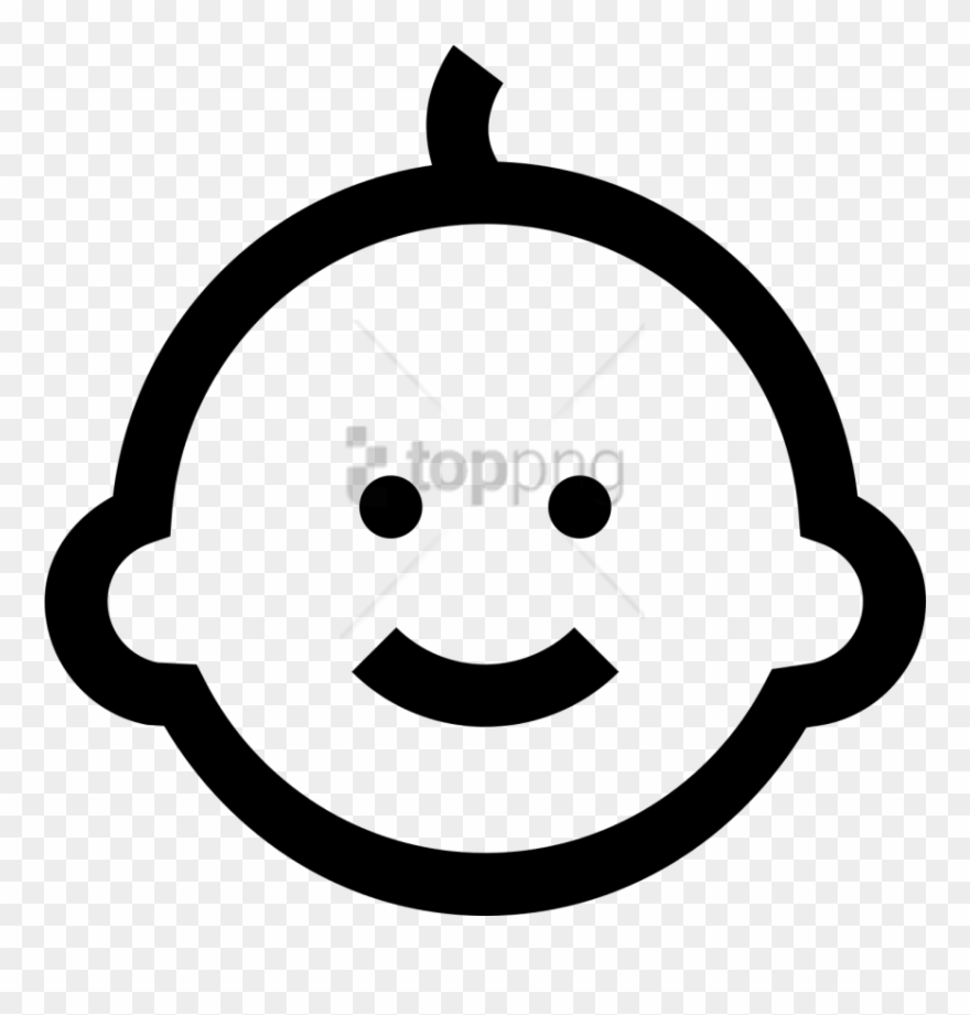 Free Png Baby Icon - Baby Icon Transparent Background Clipart