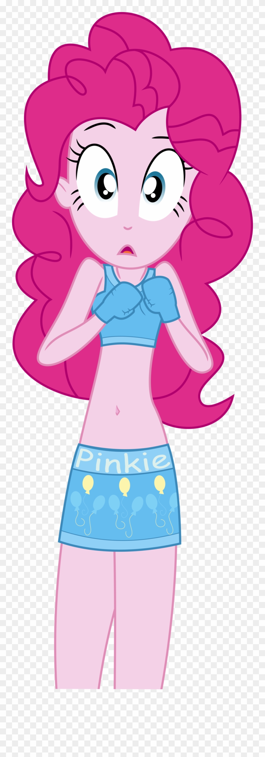 Punching Bag Png Vectors - Pinkie Pie Boxing Clipart