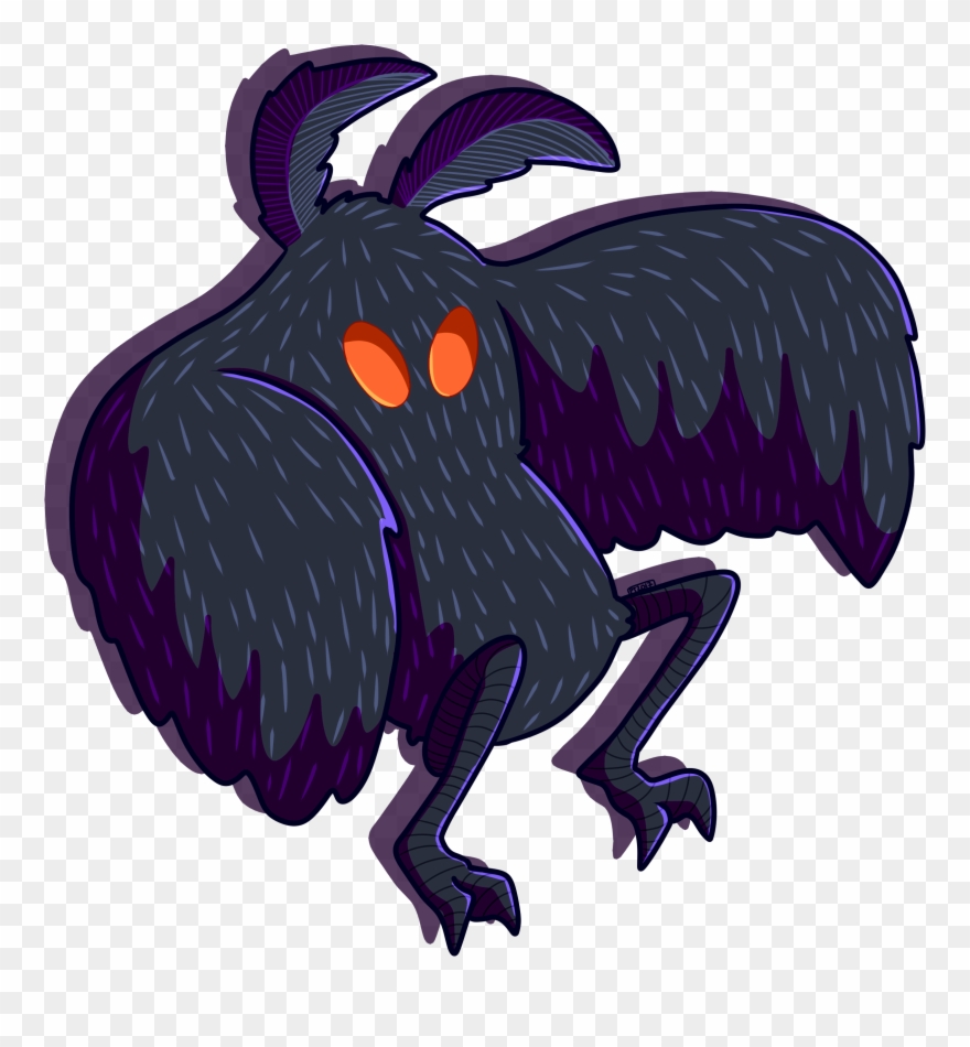 Mothman Clipart Pathfinder - Illustration - Png Download