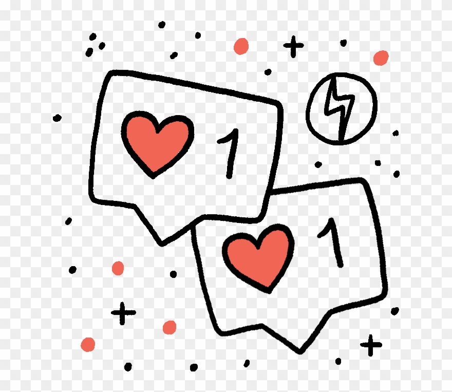 Analytics And Review - Heart Clipart