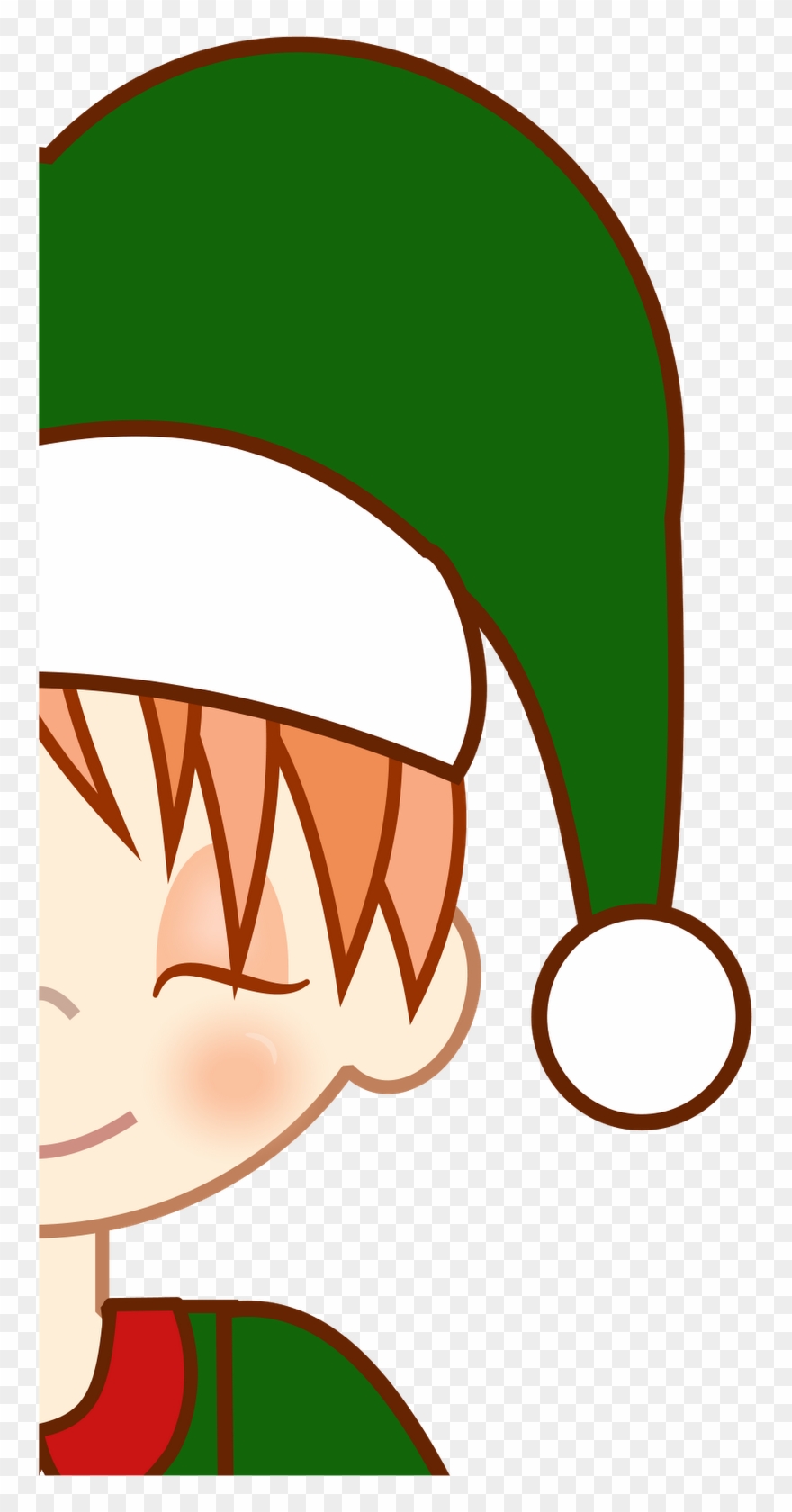 Sugar Santa Girl " Clipart