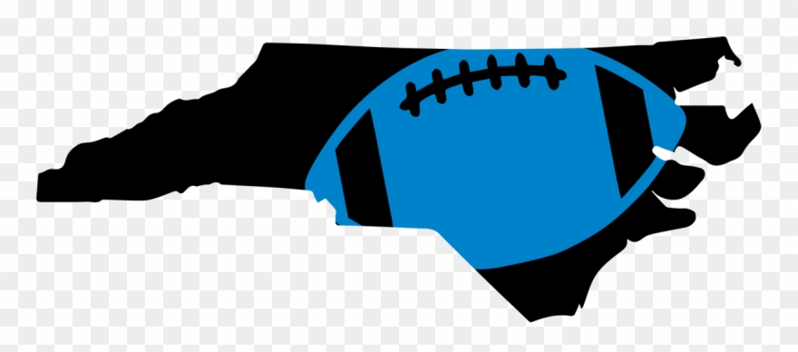 Carolina Football Design Clipart