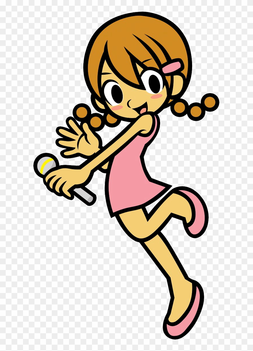 Characters - Reporter Rhythm Heaven Megamix Clipart