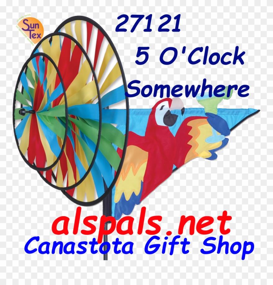 27121 It's 5 O'clock Triple Spinners (27121 - Poster Clipart