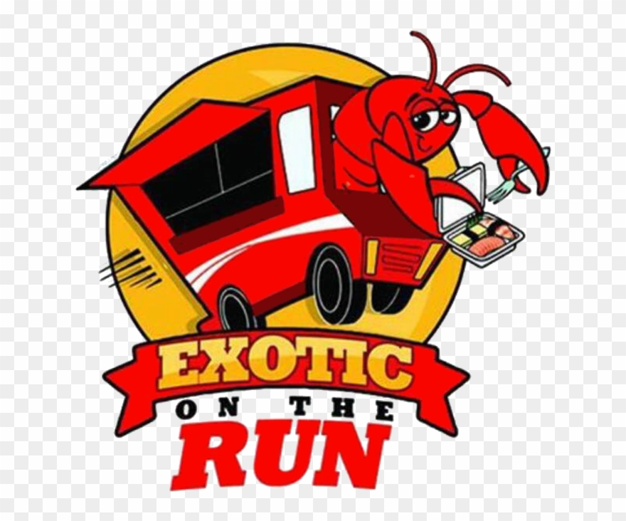 Exotic On The Run Delivery - Cartoon Clipart