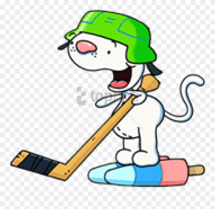 Free Png Download Binoo Playing Ice Hockey Clipart - Binoo Playing Hockey Transparent Png