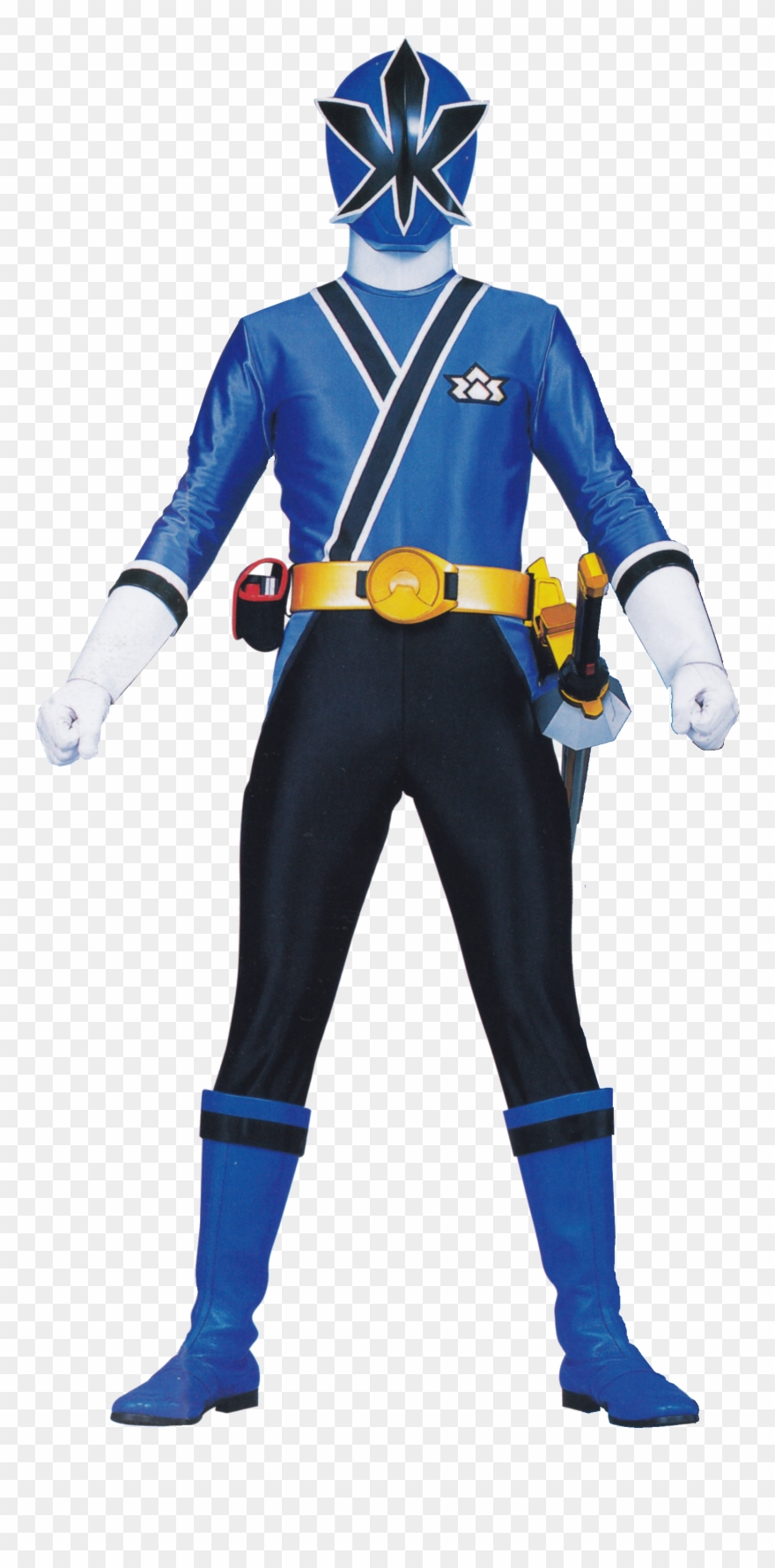 Power Rangers Clipart Dolphin - Blue Power Ranger Png Transparent Png