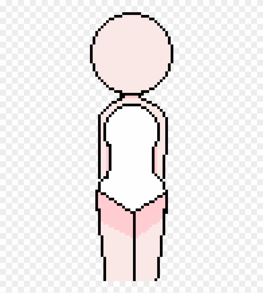 Female Pixel Base - Pixel Clipart
