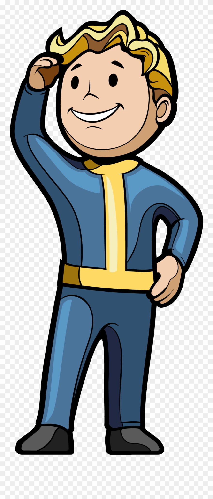 Vault Boy Perception Clipart