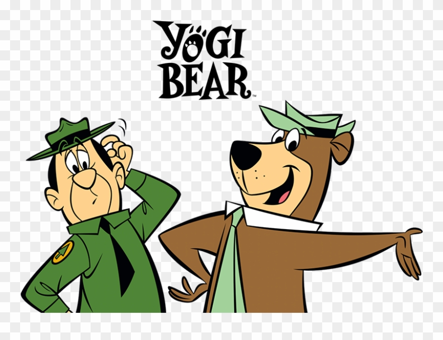 Yogi Bear On The Beach Clipart