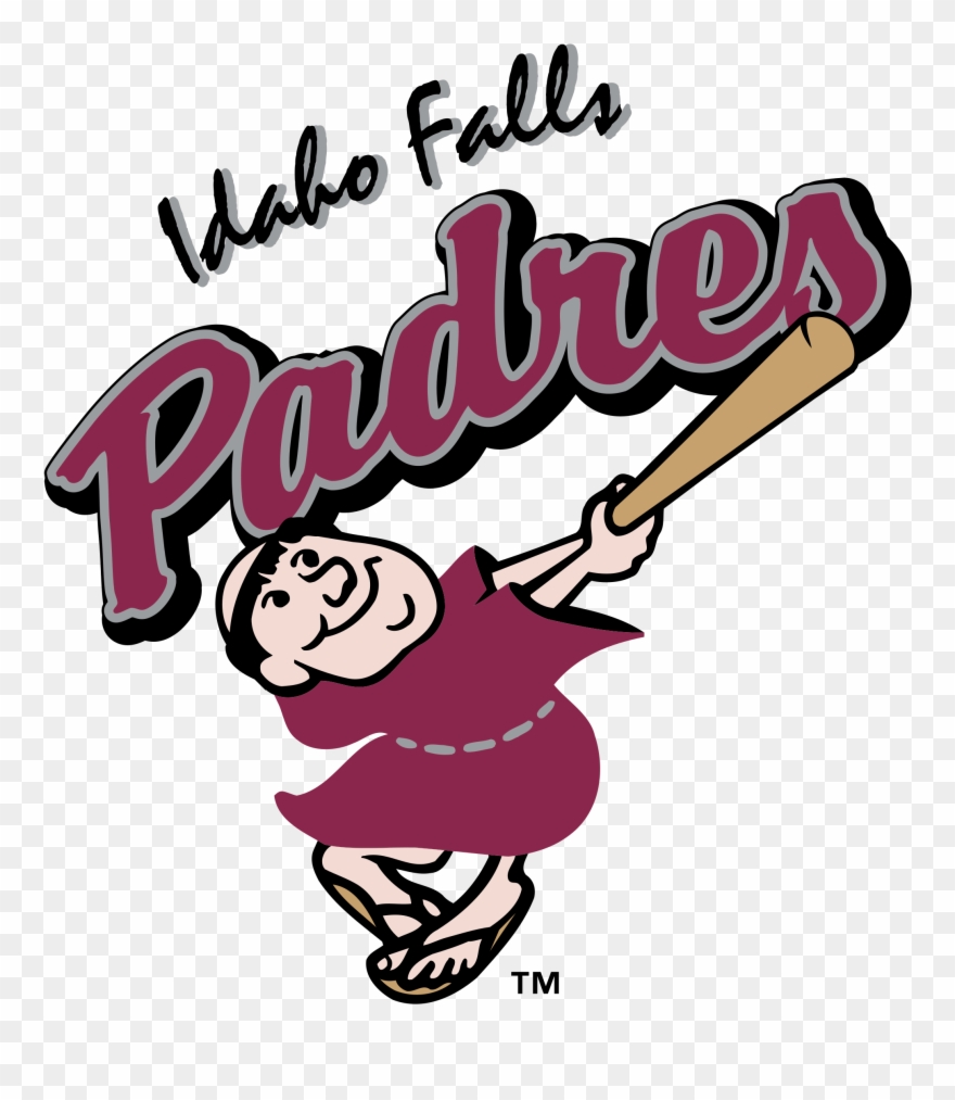 Idaho Falls Padres Logo Png Transparent - San Diego Padres Friar Clipart