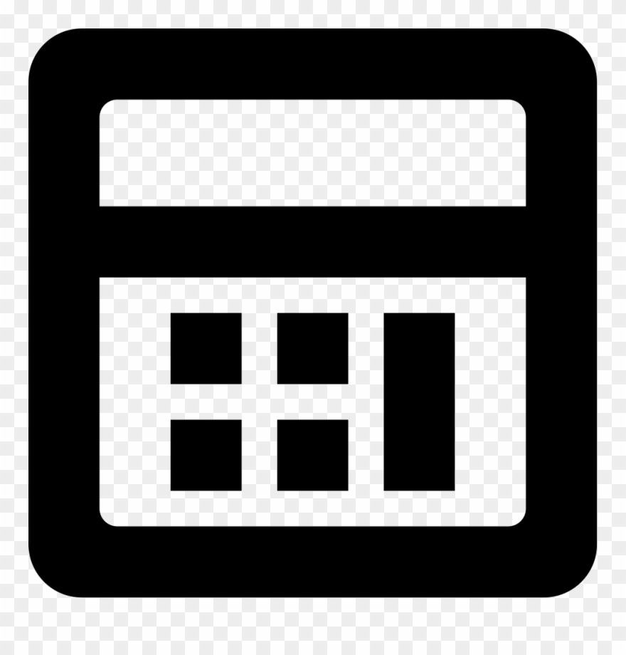 Png File Svg - Simbolo De Calculadora Clipart