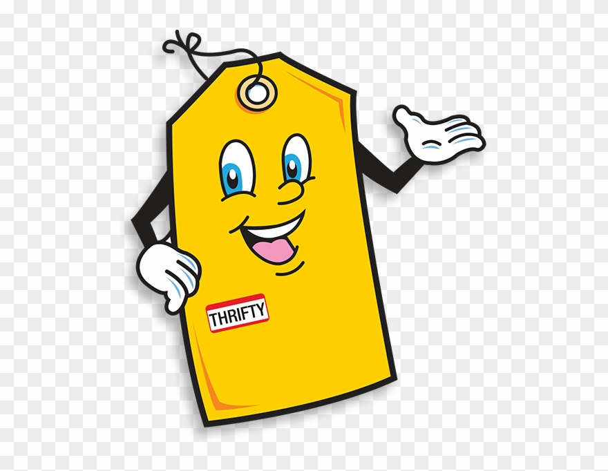 Tagman 2x - Thrift Cartoon Clipart