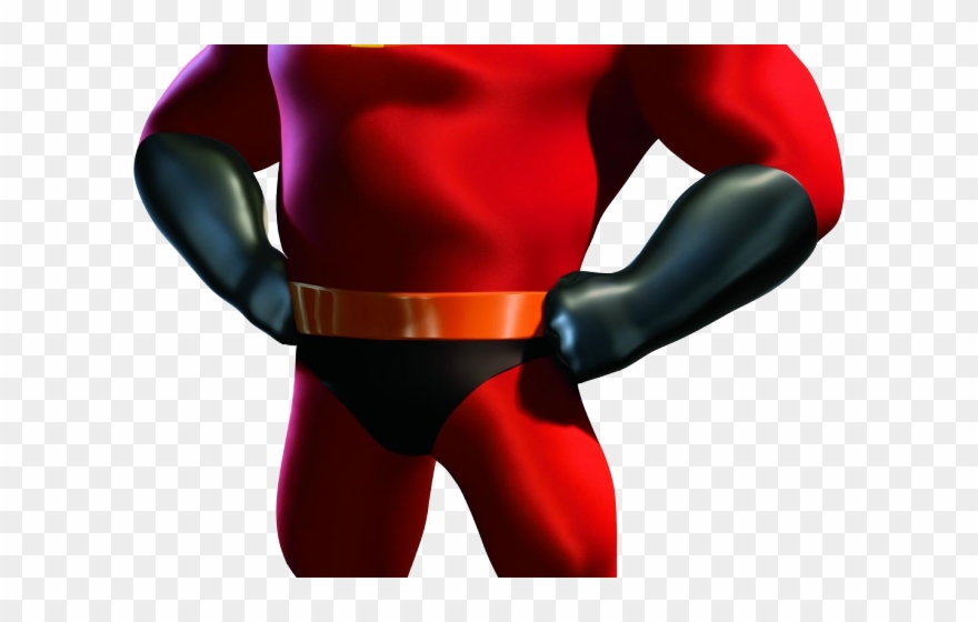 The Incredibles Clipart Comic Villain - Mr Incredible Stance - Png Download