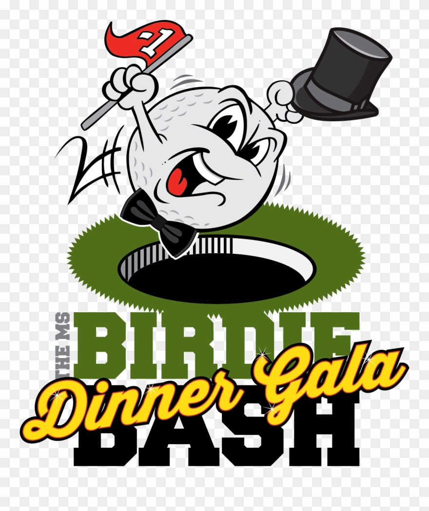 Ms Birdie Bash Dinner Gala - Birdie In The Hole Golf Images Cartoon Clipart