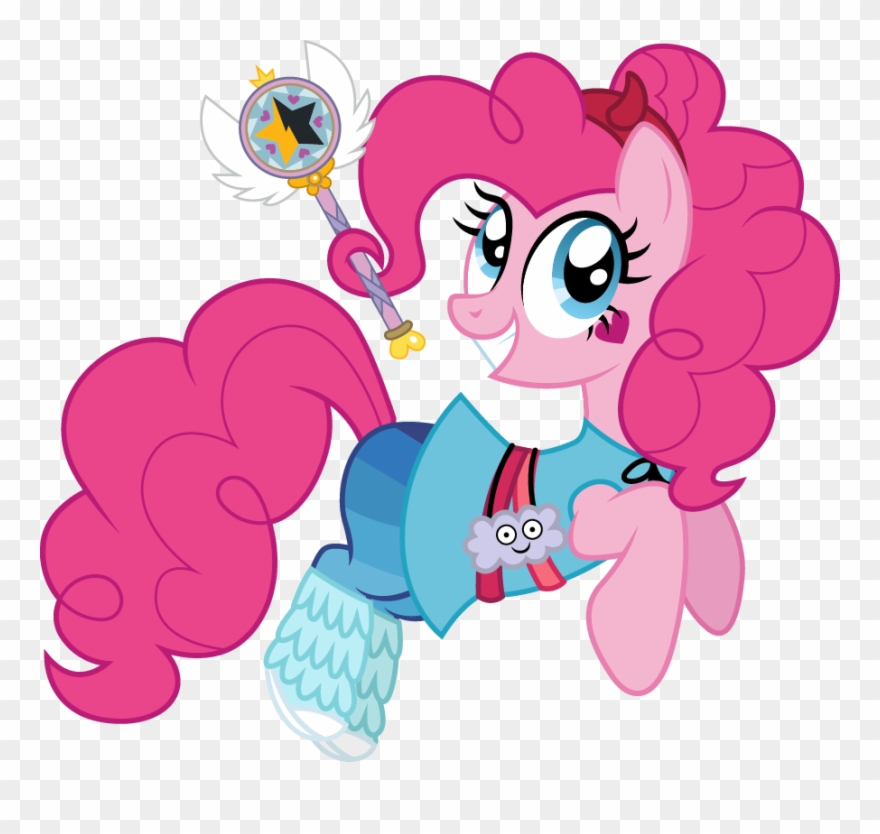 Dust Clipart Star Disney - Star Butterfly Disney Pinkie Pie - Png Download