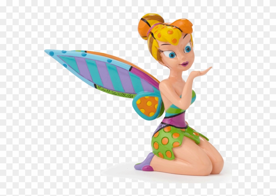 Disney's Tinker Bell Mini Fig By Britto - Tinkerbell Blowing A Kiss Clipart