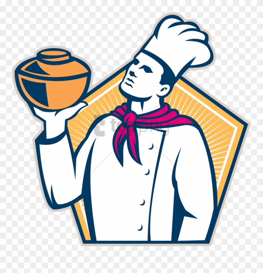 Free Png Dessert Suppliers - Chef Retro Clipart