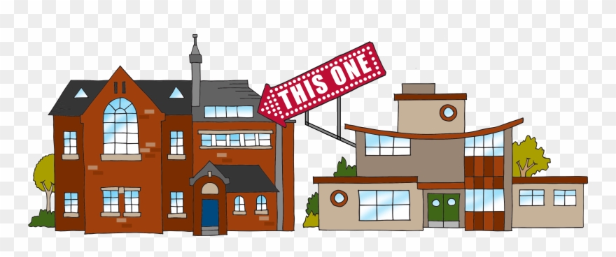 Refer A School - Cartoon Clipart