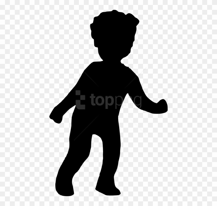 Boy Silhouette Png - Boy Silhouette Transparent Background Clipart