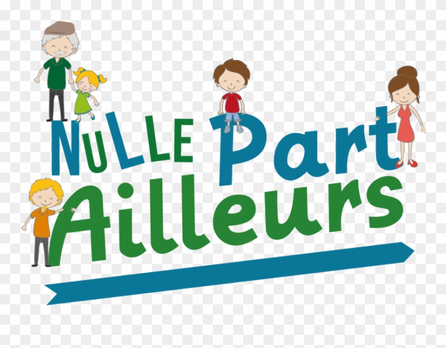 Invitation À La Galette Des Rois Au Nulle Part Ailleurs - Illustration Clipart