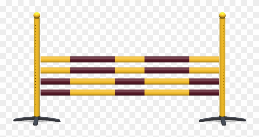 2x Jump Stand Wings 4x 3mtr Style 2 Middleweight Clipart