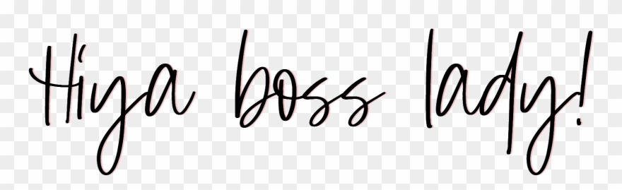 Thrilled To Offer You My Free Spiritual Bad Ass Boss - Calligraphy Clipart