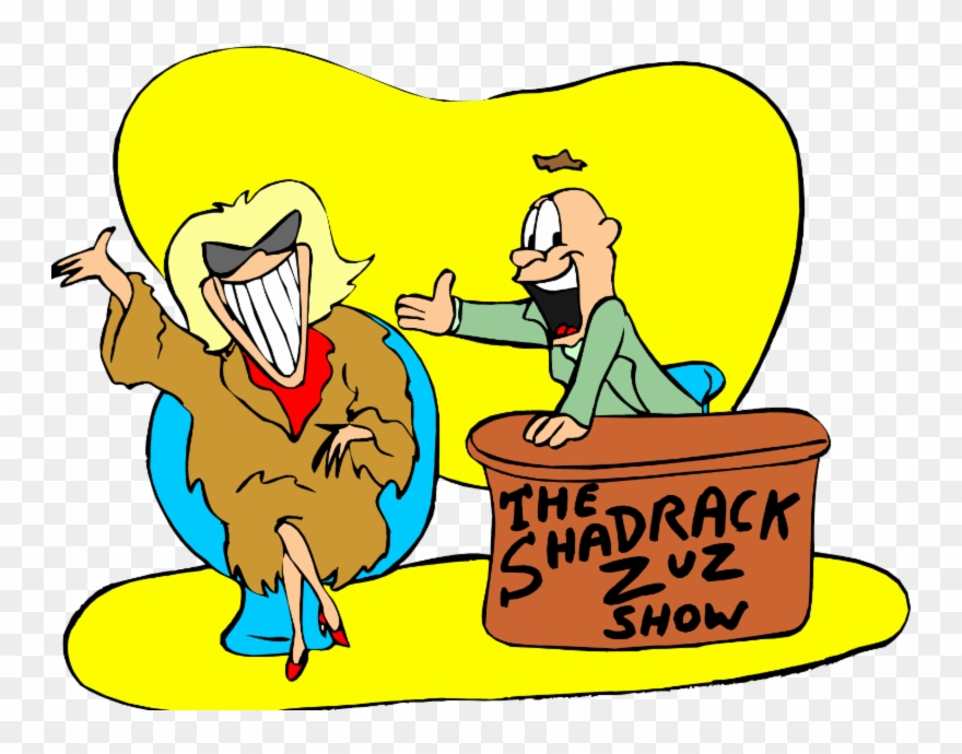 Become A Talk Show Tv Star - Teacher Clipart