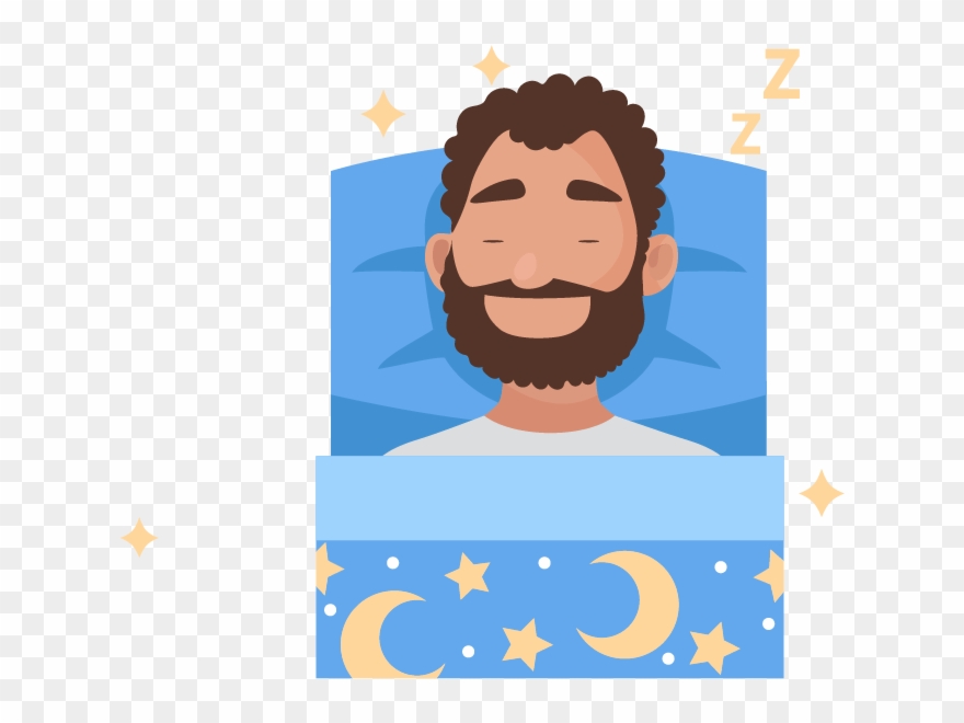 Improves Sleep Quality - Cartoon Clipart