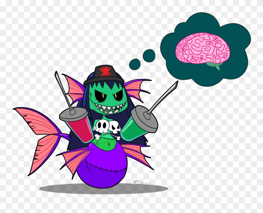 Don't Let The Fact That Sirenge Is A Mermaid Distract - Cartoon Clipart