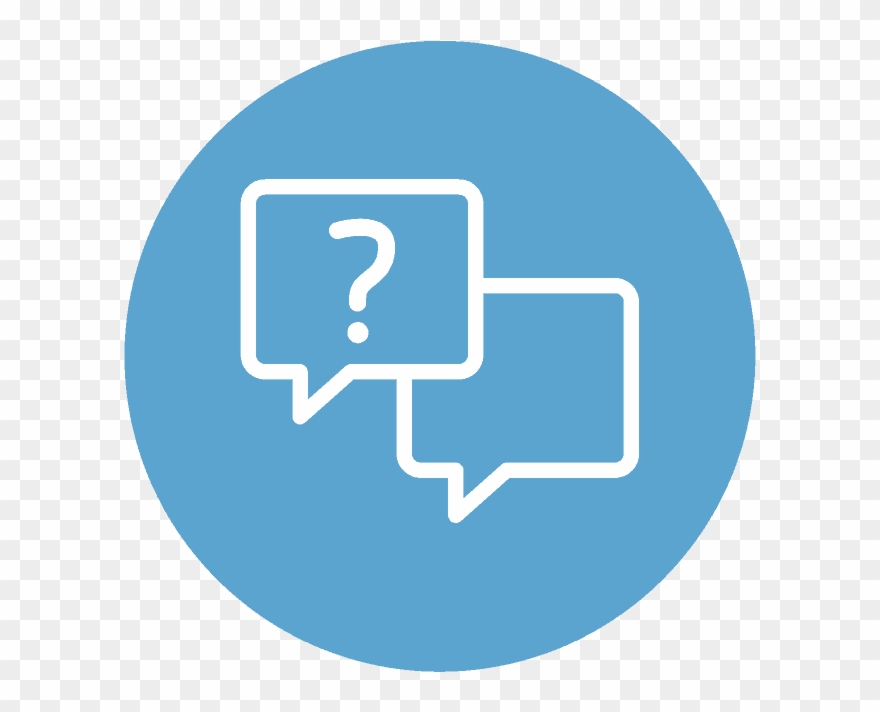 Q&a - Circle Twitter Icon Png Clipart