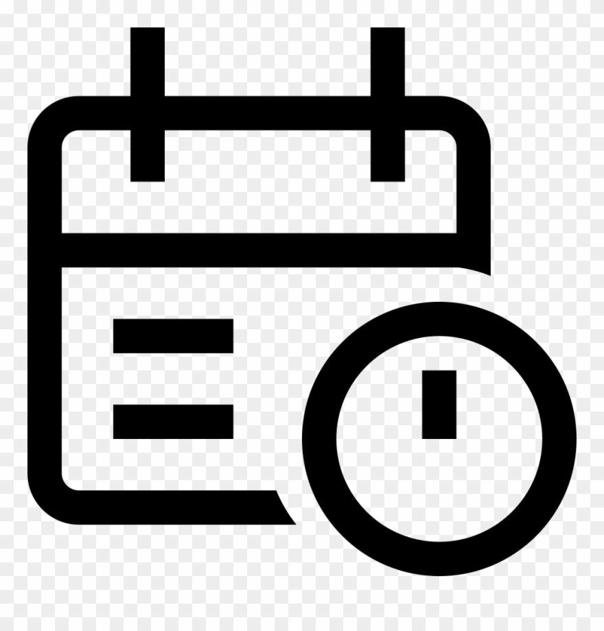 Icons Unicode Others Transprent Png Free Download - Schedule Appointment Icon Png Clipart