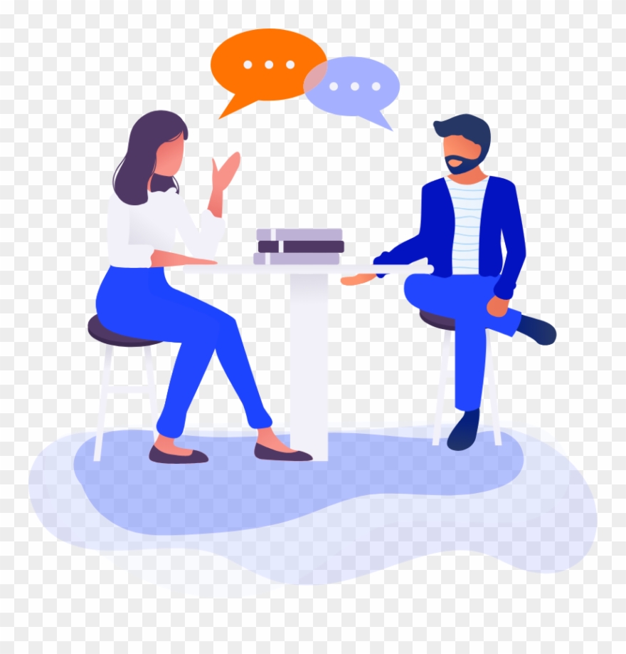 My People Talking Clipart