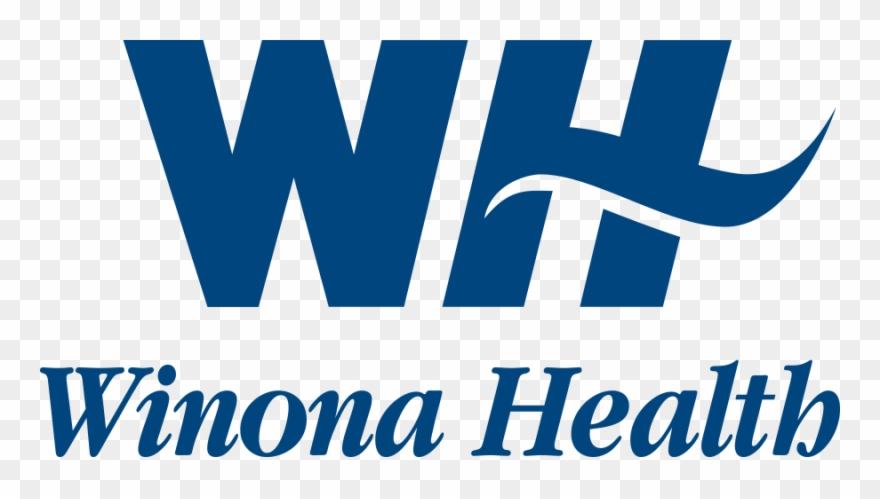 Wh Winona Health Blue - Winona Health Logo Clipart