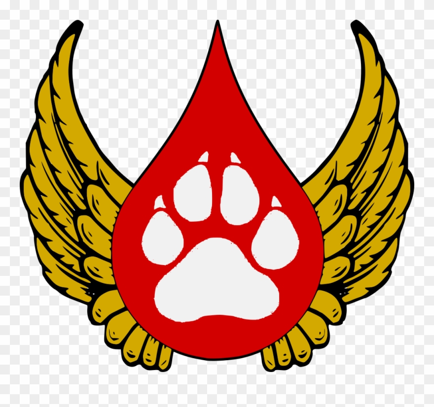 Heraldry - Angel Wings Clipart Transparent - Png Download