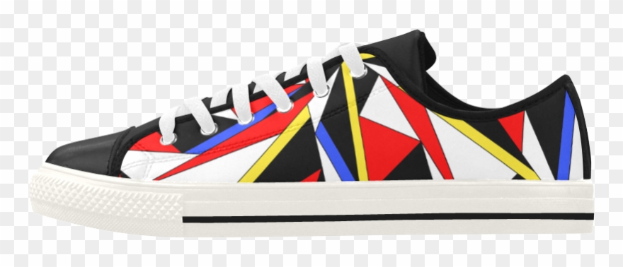Primary Colors Modern Art By Artformdesigns Aquila - Basketball Shoe Clipart