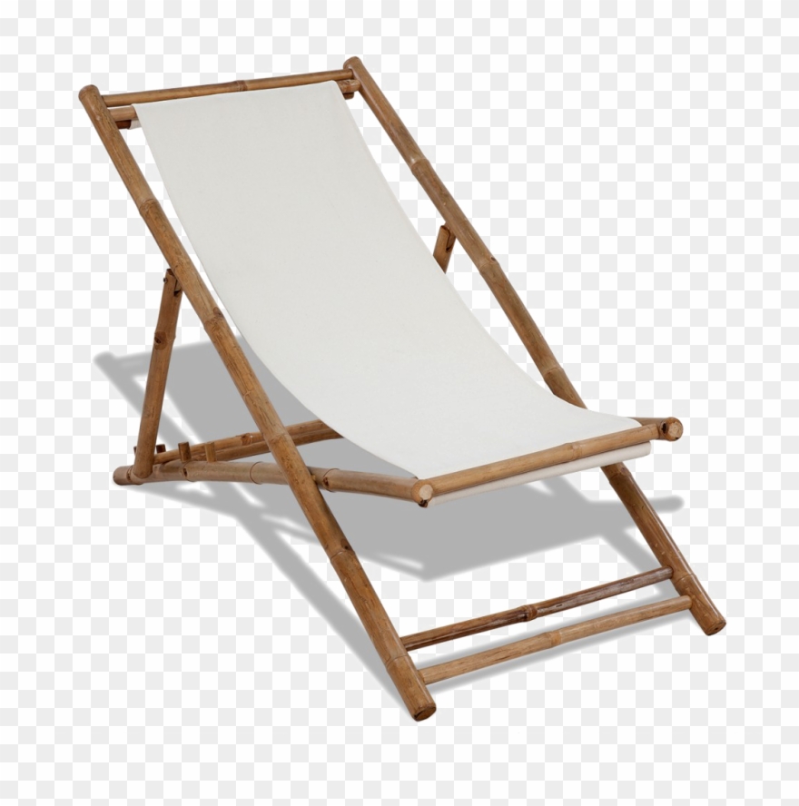Deck Chair Png Photos - Pallet Canvas Folding Chair Clipart
