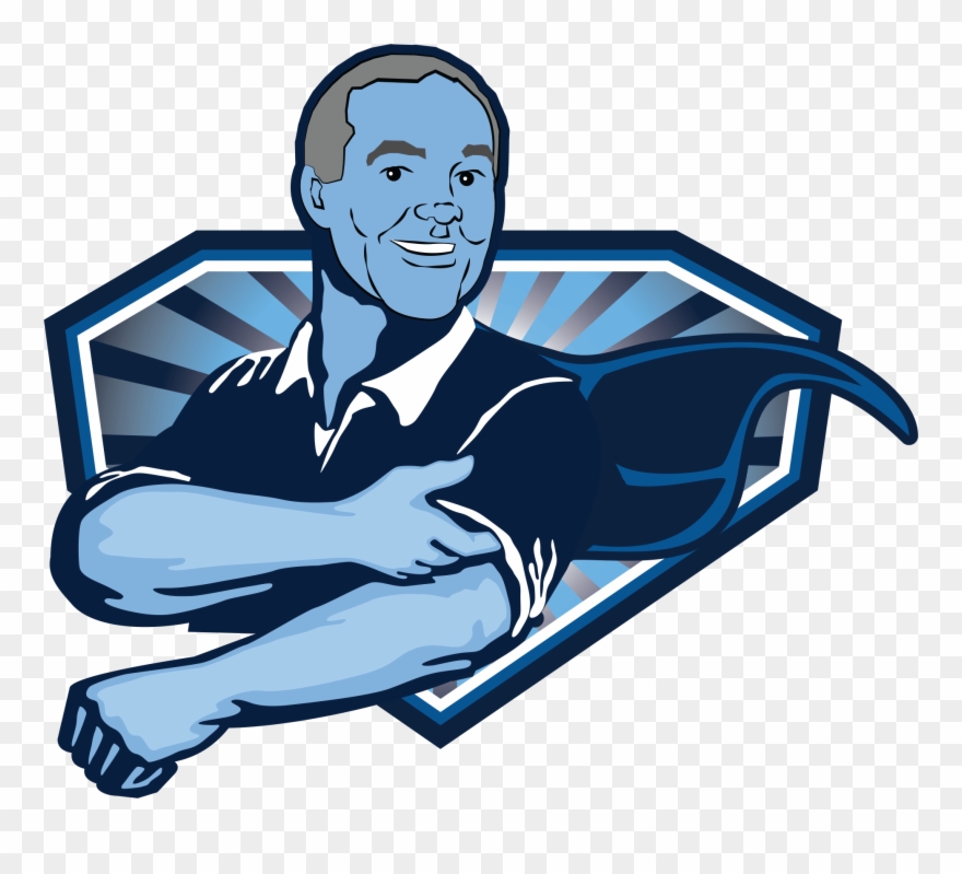 Supurban Man Dad - Cartoon Clipart