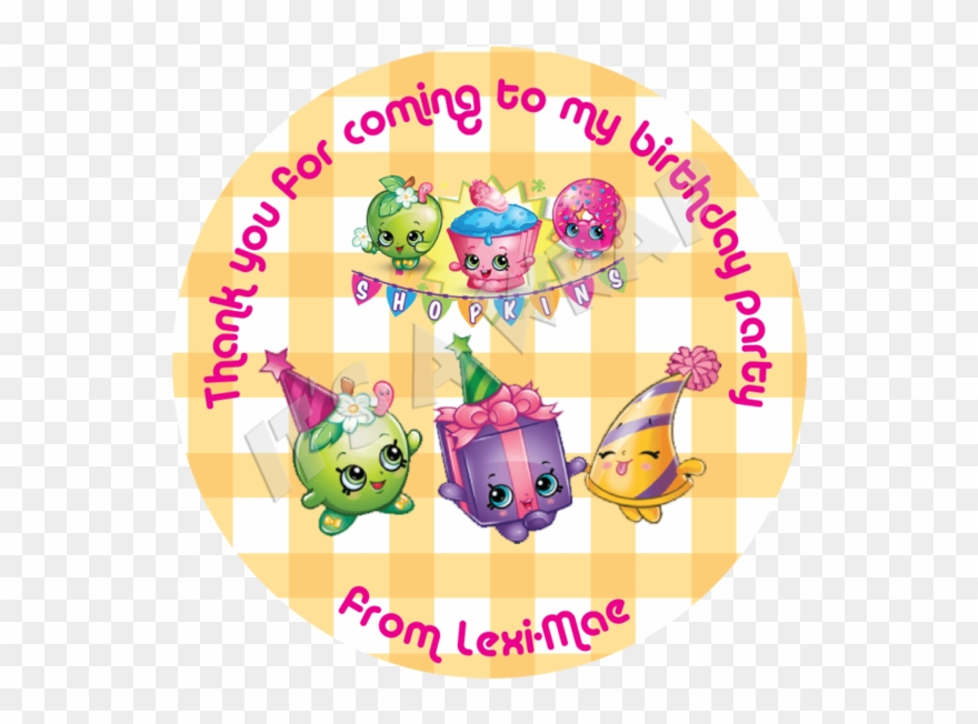 Shopkins Sweet Cone Stickers Clipart