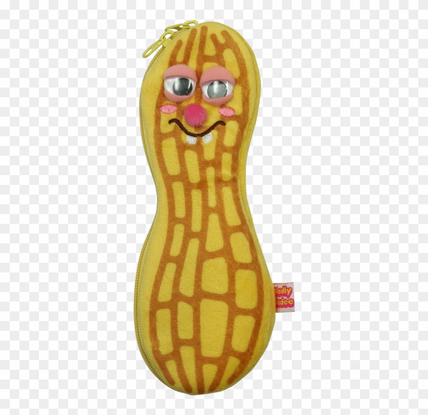 Peanut Pencil Pouch / Pink - Illustration Clipart