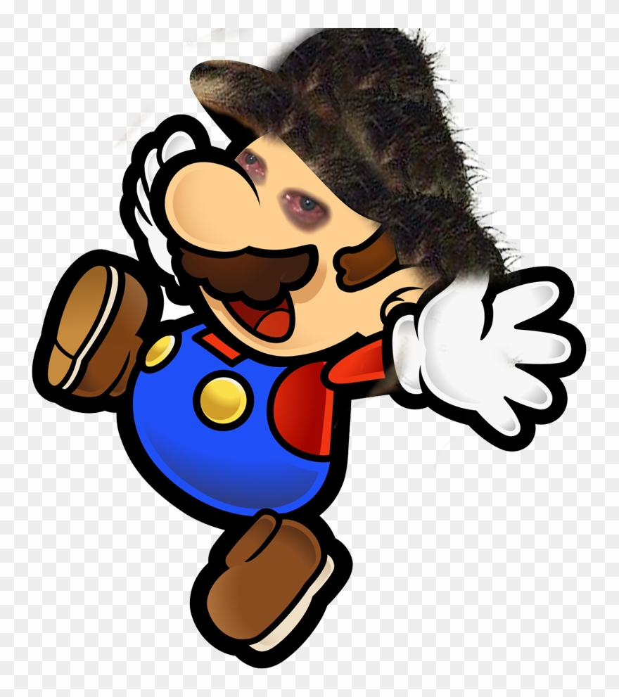 Slave Clipart Deliberate - Falling Paper Mario Png Transparent Png