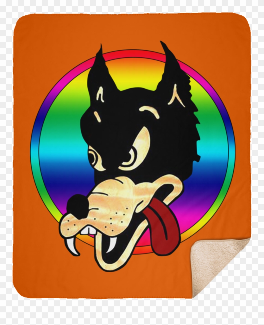 Wolf Guitar Medium Premium Sherpa Blanket - Dire Wolf Grateful Dead Cover Clipart