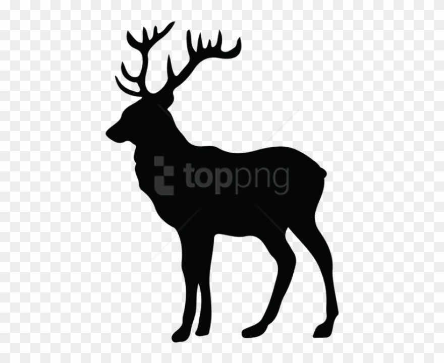 Free Png Stag Silhouette Png - Stag Silhouette Png Clipart