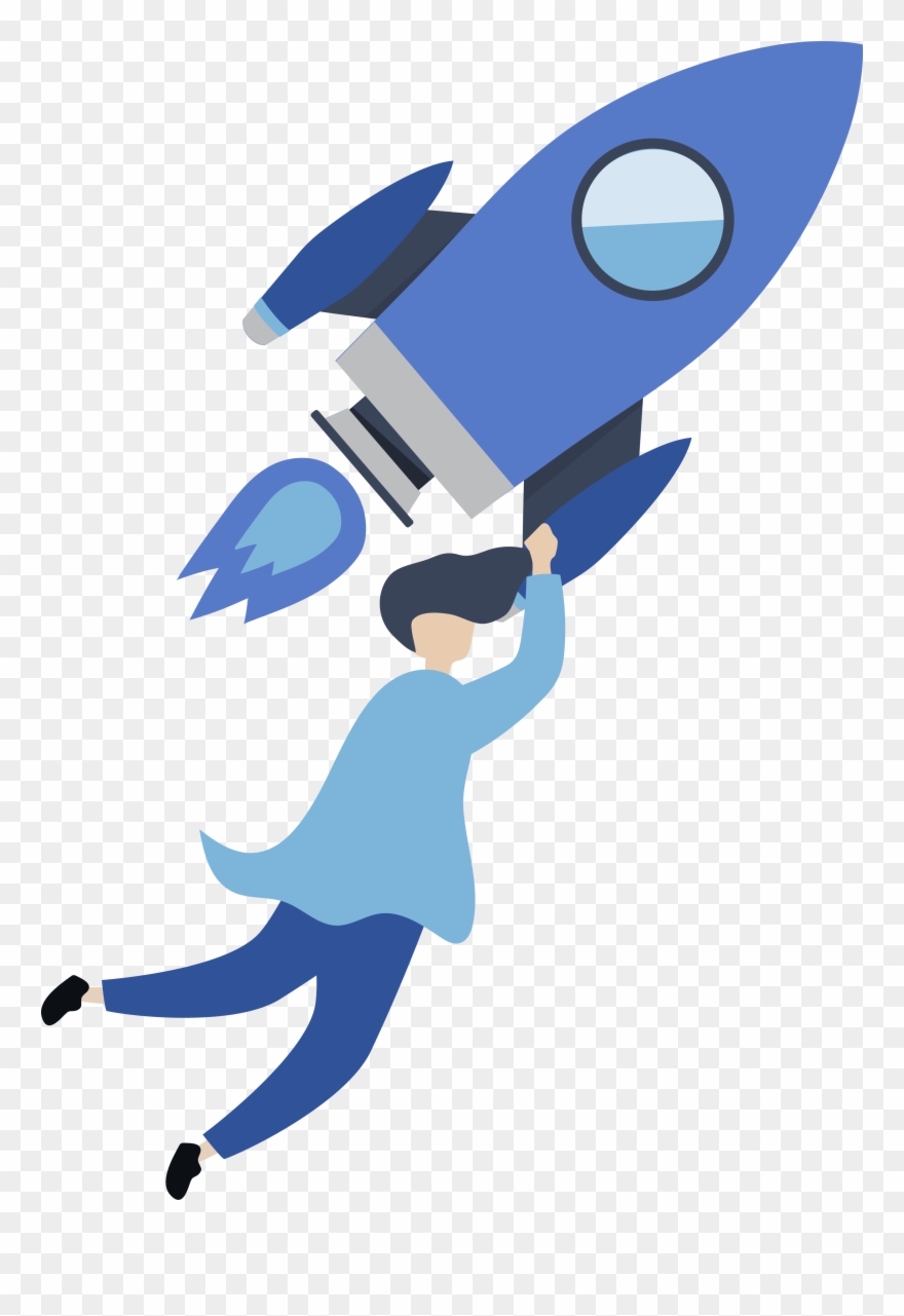 Aim High - Rocket Clipart